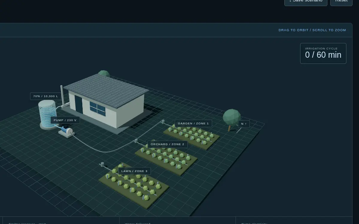 Water Studio concept demo screenshot